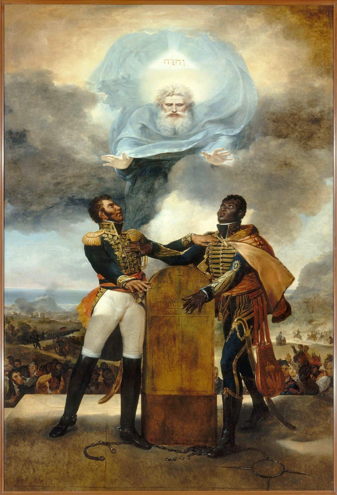 Historic Haitian Painting - A prophecy, a memory, a vow
